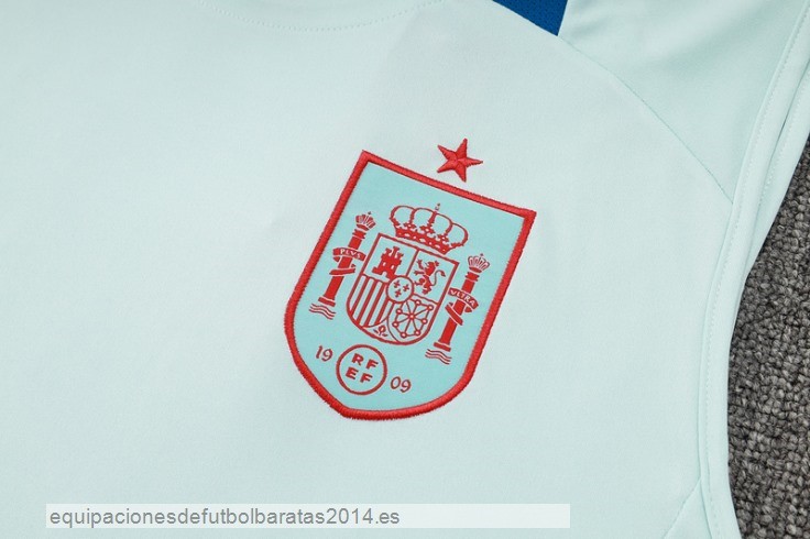 Nuevo Entrenamiento Sin Mangas Conjunto Completo Argentina 2024 Azul Baratas